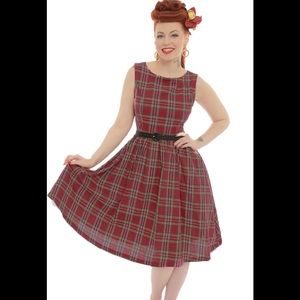Lindy Bop Plaid Dress 4xl!
